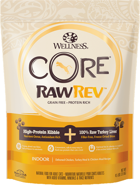 Wellness Core Rawrev Indoor + 100% Raw Turkey